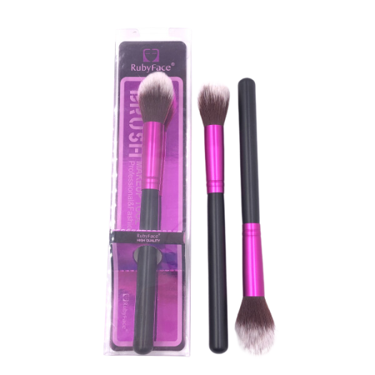 Brocha Iluminador Mango Rosa y Negro und SKU FP06