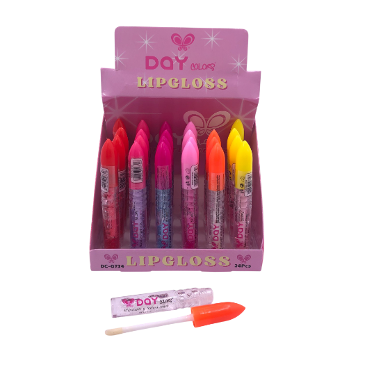 Brillo Gloss Tapa Bala Day Colors X und SKU DC-0734