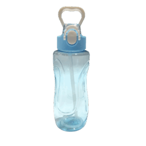 Termo Plastico 500ml Azul Incluye Stickers