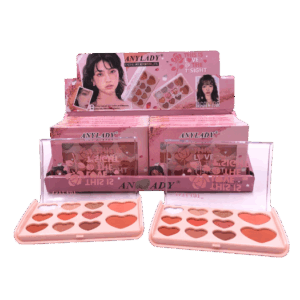 Sombra Anylady Corazones Love 11 Tonos X und SKU 8158