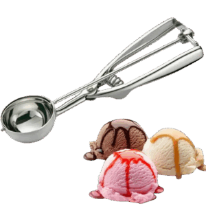 Cucha De Helado De Acero Inoxidable X und SKU KP189
