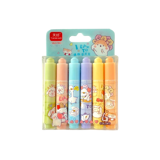 Set De Mini Marcadores X6 und SKU H168