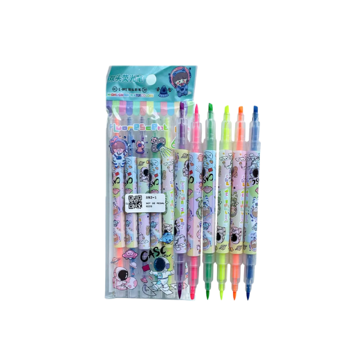Set De Resaltadores Delgados X6 und SKU 892-1