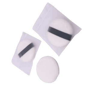 Pomo Redondo Aplicador De Polvo Blanco X und SKU 2022-75