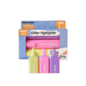 Set De Resaltadores Metalizados Pastel X3 und SKU H3361