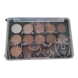 Paleta de Sombras Akarella 15 Tonos